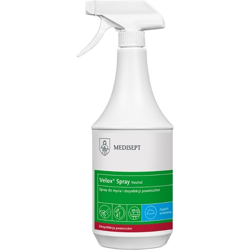 Medisept Velox Spray 1L Neutral - razkužilo za površine